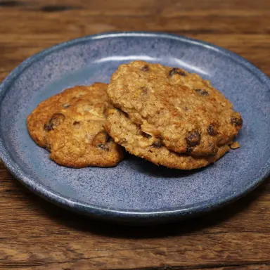 Apple Oatmeal Raisin Cookies