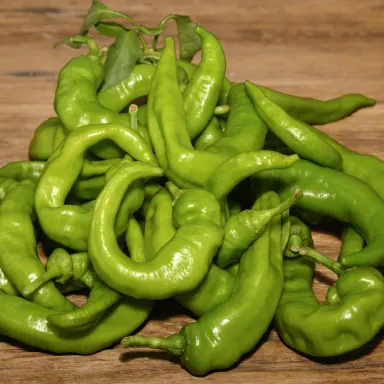 Jimmy Nardello Peppers Green