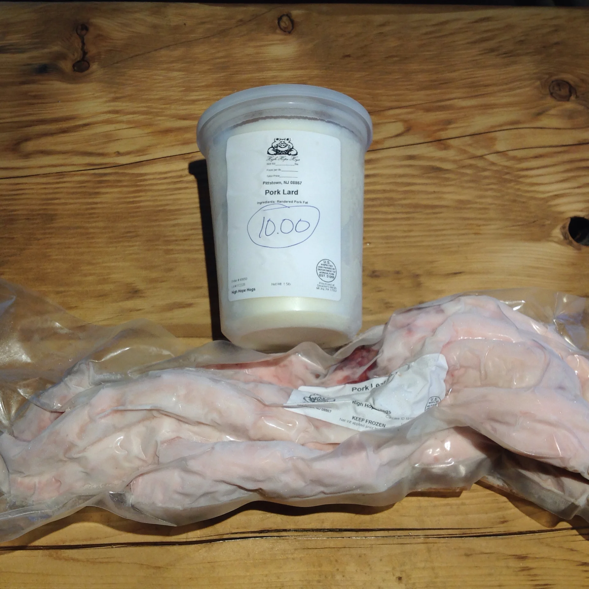 Leaf Lard - Rendered/Unrendered