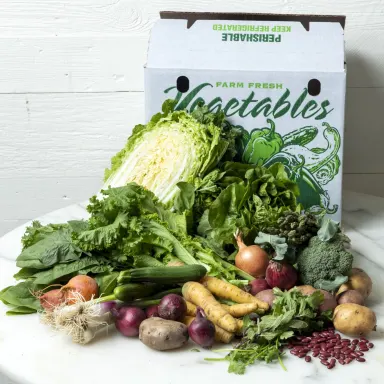 NMF Subscription - Veggie Box (Multi - Farm) + Eggs