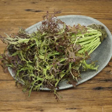 Red Mustard Frills