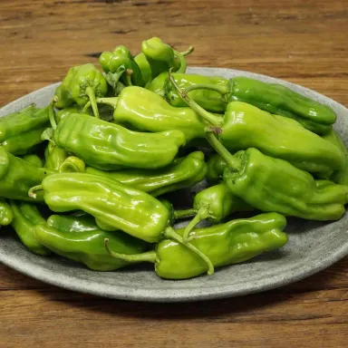 Shishito peppers