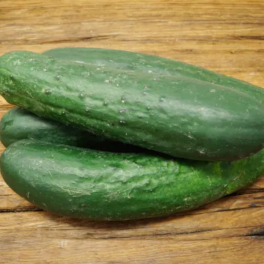 Slicing cucumbers, Green
